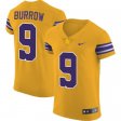 Gold Joe Burrow #9 LSU Tigers Vapor Limited Men College Alumni Football Jersey -Hot Sale